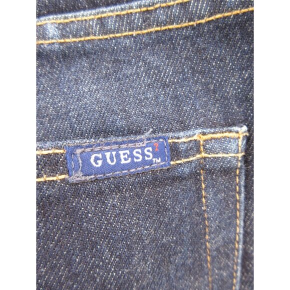 VINTAGE Guess Jeans 31 Bootcut Low Waist Denim Pants 90s Y2K 31X32 - Picture 9 of 12